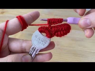 Super !!  Crochet very sweet key ornament making.  Very cute crochet pattern