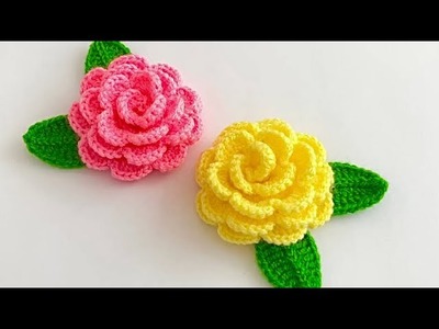 SUPER IDEA ???? How To Make Very Beautiful Crochet Flower Pattern Tutorial
