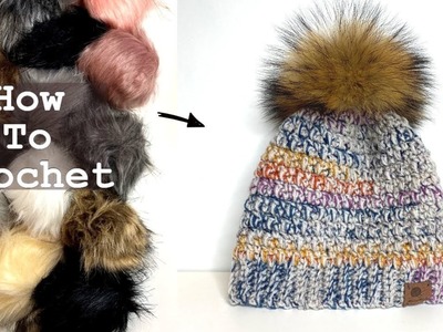 The "MOONWALK" Hat | STUNNING Crochet Beanie Pattern