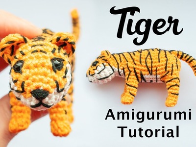 Tiger Amigurumi Tutorial - Realistic Tiger Crochet Tutorial
