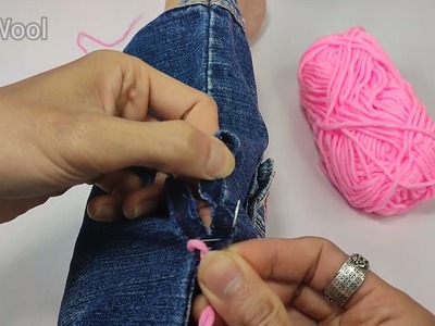 Tips Wool.You probably haven't used wool in sewing! Sewing this way saves money | DIY Wool Craft