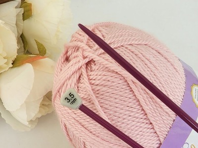 WONDERFUL! THIS IS AMAZING! YOU WON'T BELIEVE HOW EASY IT IS! knitting for beginners