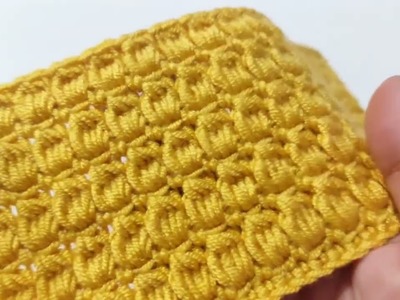 WONDERFUL! You won't be able to forget this easy and beautiful crochet knit! crochet