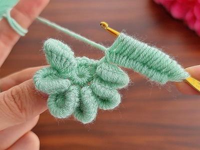Wow !! Super easy, very useful crochet flower ✔ sell and give as a gift ????