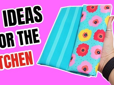 2 Sewing Projects for The Kitchen | 2 Sewing Ideas for the Home