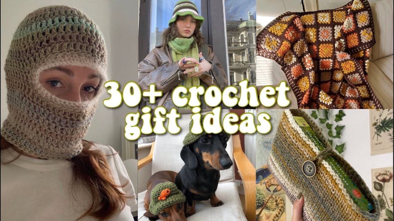 30+ Crochet Gift Ideas | Beginner levels through to Intermediate!