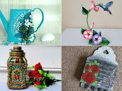 4 Unique decor ideas to try, art and craft, CreativeCat, crafting ideas, home decor, upcycling