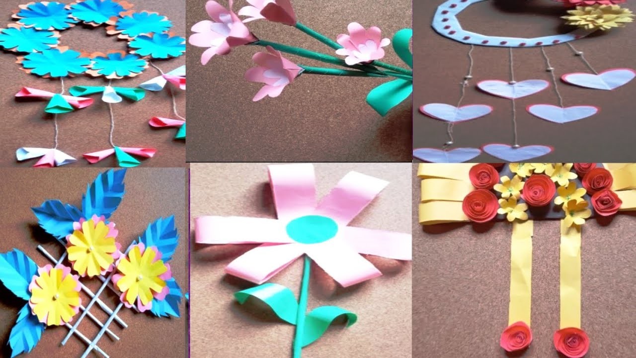 6Paper craft.Beautiful and Easy paper craft