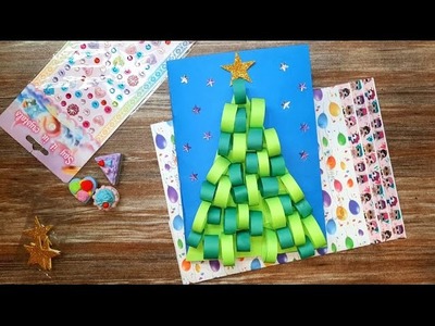 Christmas Crafts | Christmas Card | Paper Craft For School | 3D Christmas Greeting Card +Easy Card