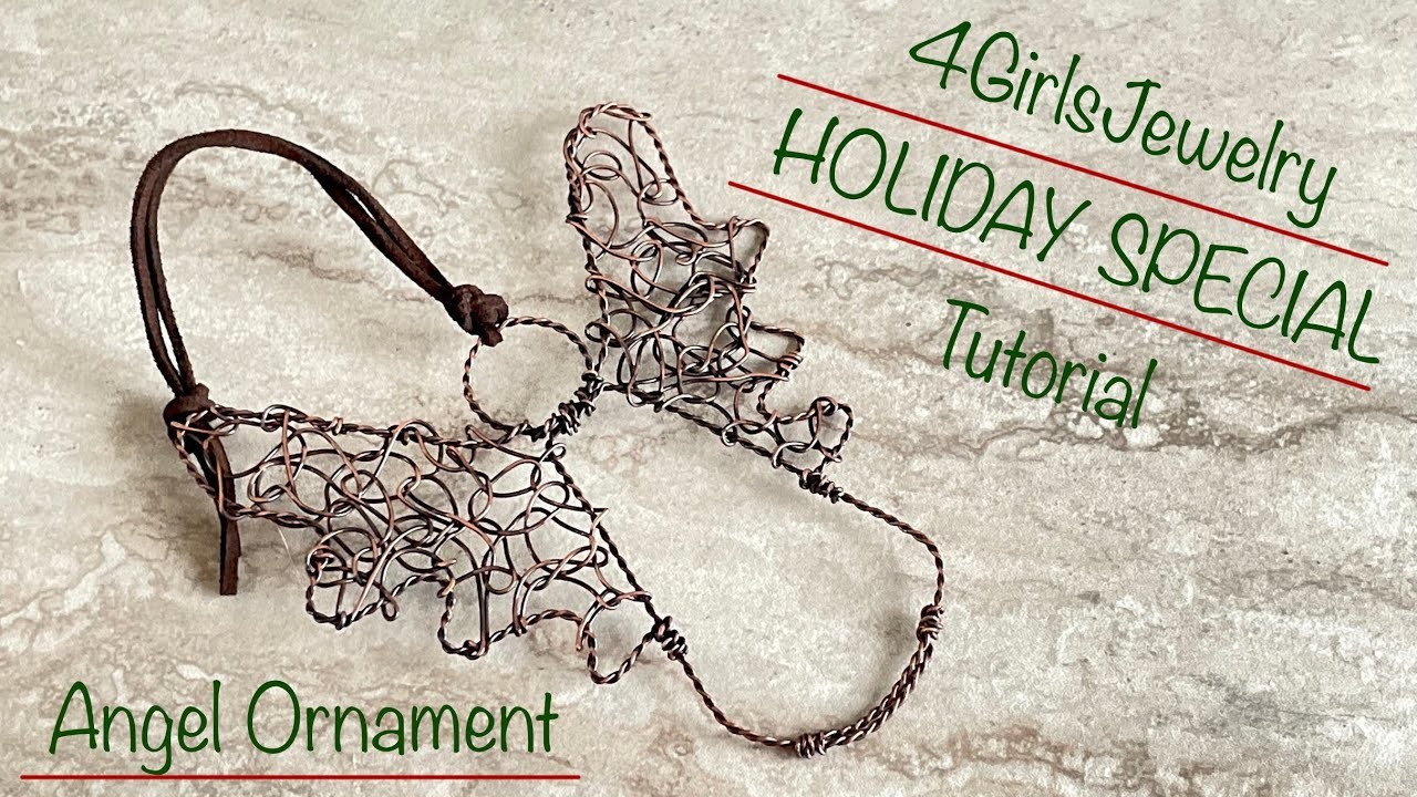 Holiday Special Jewelry Tutorial: Angel Ornament