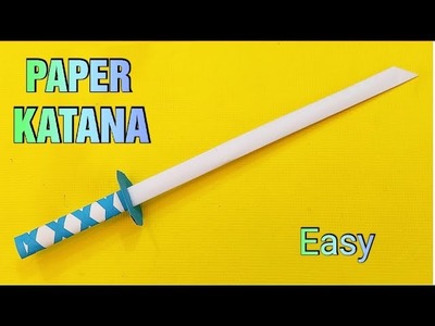 How to make a katana out of paper | Paper sword | Paper katana | Sword