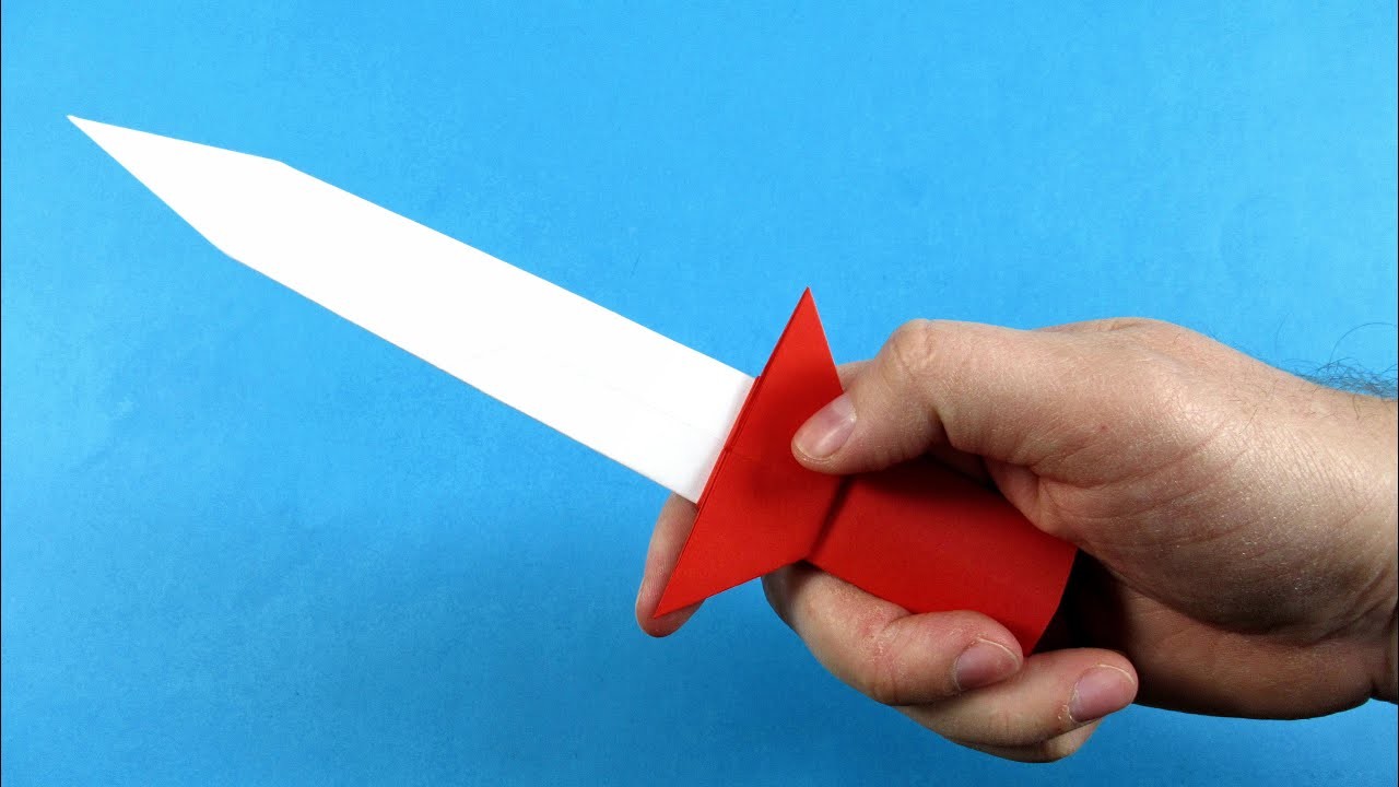 How to make a paper knife easy - Easy paper knife tutorials