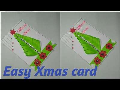 How to make  Christmas cards. Xmas idea. paper craft           Zen art