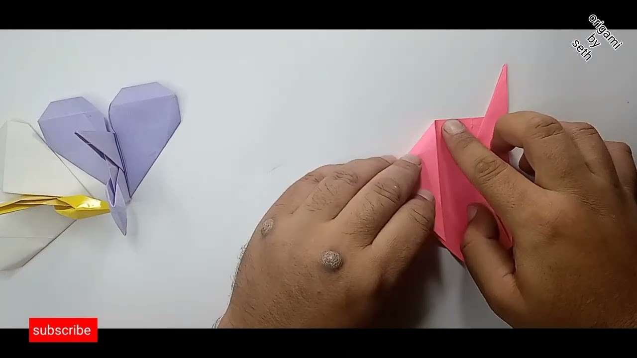 How to make origami heart bird  DIY paper nice bird