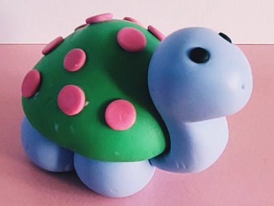 Making turtle with polymer clay | How to make turtle from polymer clay | Polymer clay tutorial |