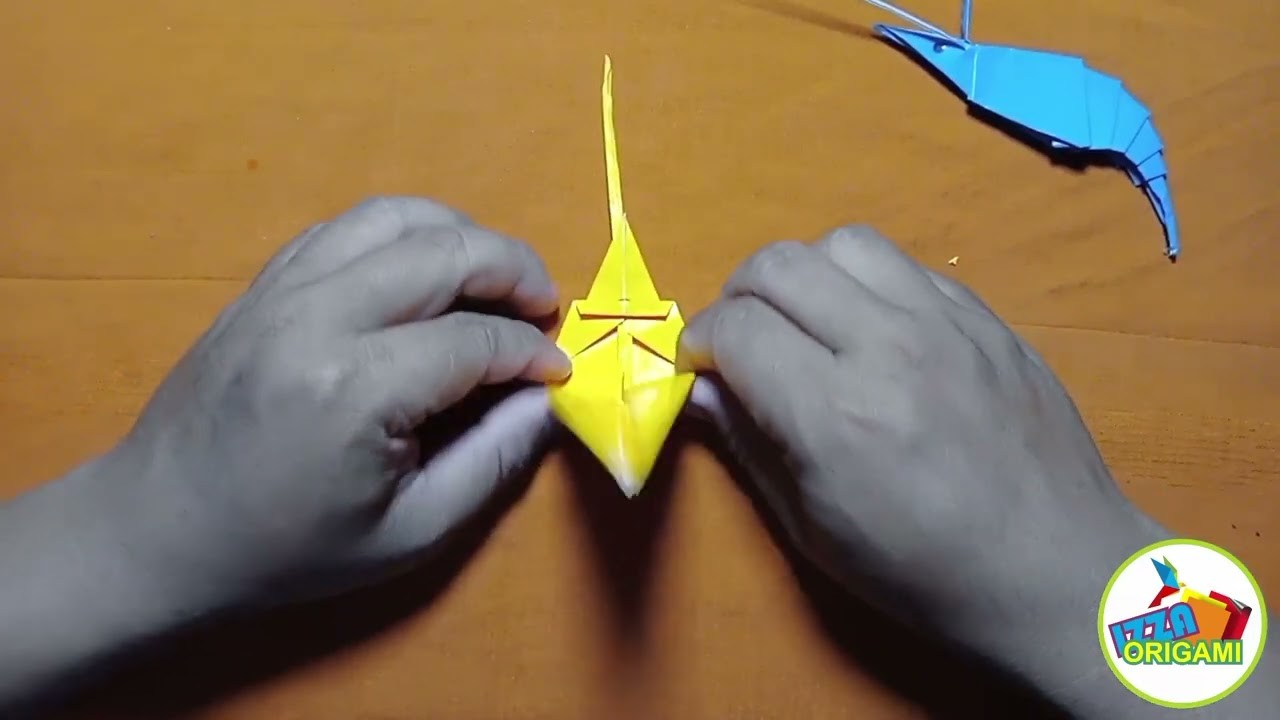 ORIGAMI UDANG MAGIC ORIGAMI | how to make shrimp origami #origami #diy #papercraft