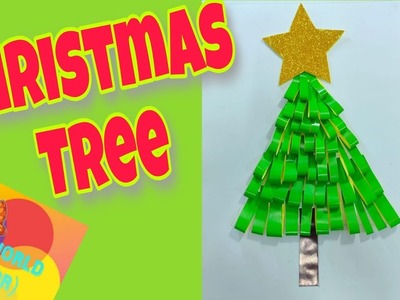 Paper Christmas Tree | Christmas craft | Christmas Tree | Easy paper craft | Easy craft #christmas