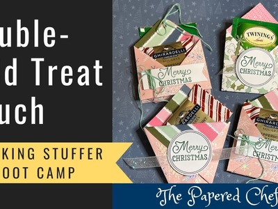Stocking Stuffer Boot Camp - Double Fold Treat Pouches & Diaper Folds