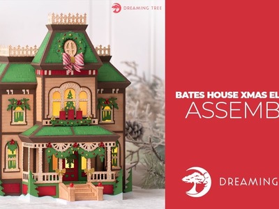 SVG File - Bates House Christmas Elements - Assembly Tutorial