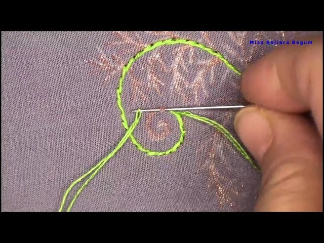 "14 Hand Embroidery Techniques: A Step-by-Step Video Tutorial"
