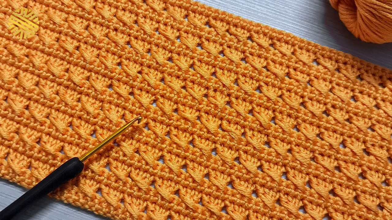 AMAZING! ???? EASY Crochet Pattern for Beginners! ✅ PERFECT Crochet Stitch for Baby Blankets and Bags