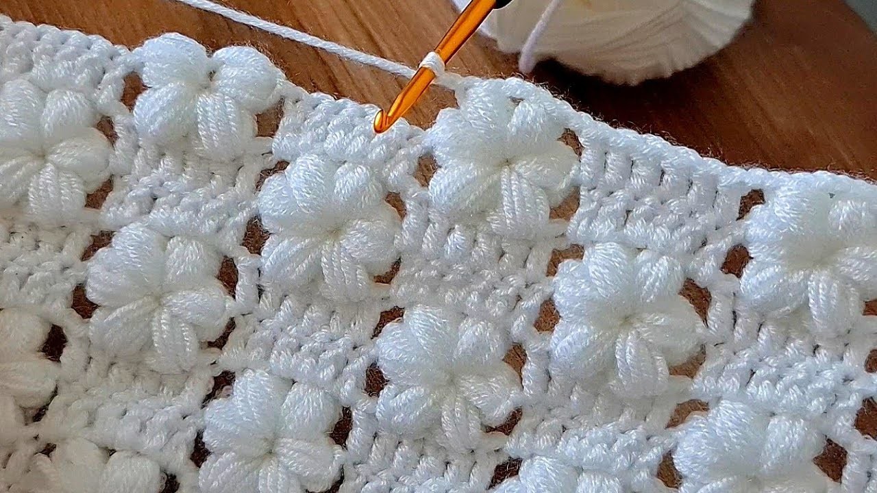 AMAZING! Muy Hermosa Super Easy Knitting Pattern. You Won't Believe What You See - Click and See