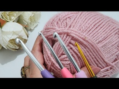 ☝ AMAZING! Simple And Beautiful! Try Knitting! (crochet for beginners)