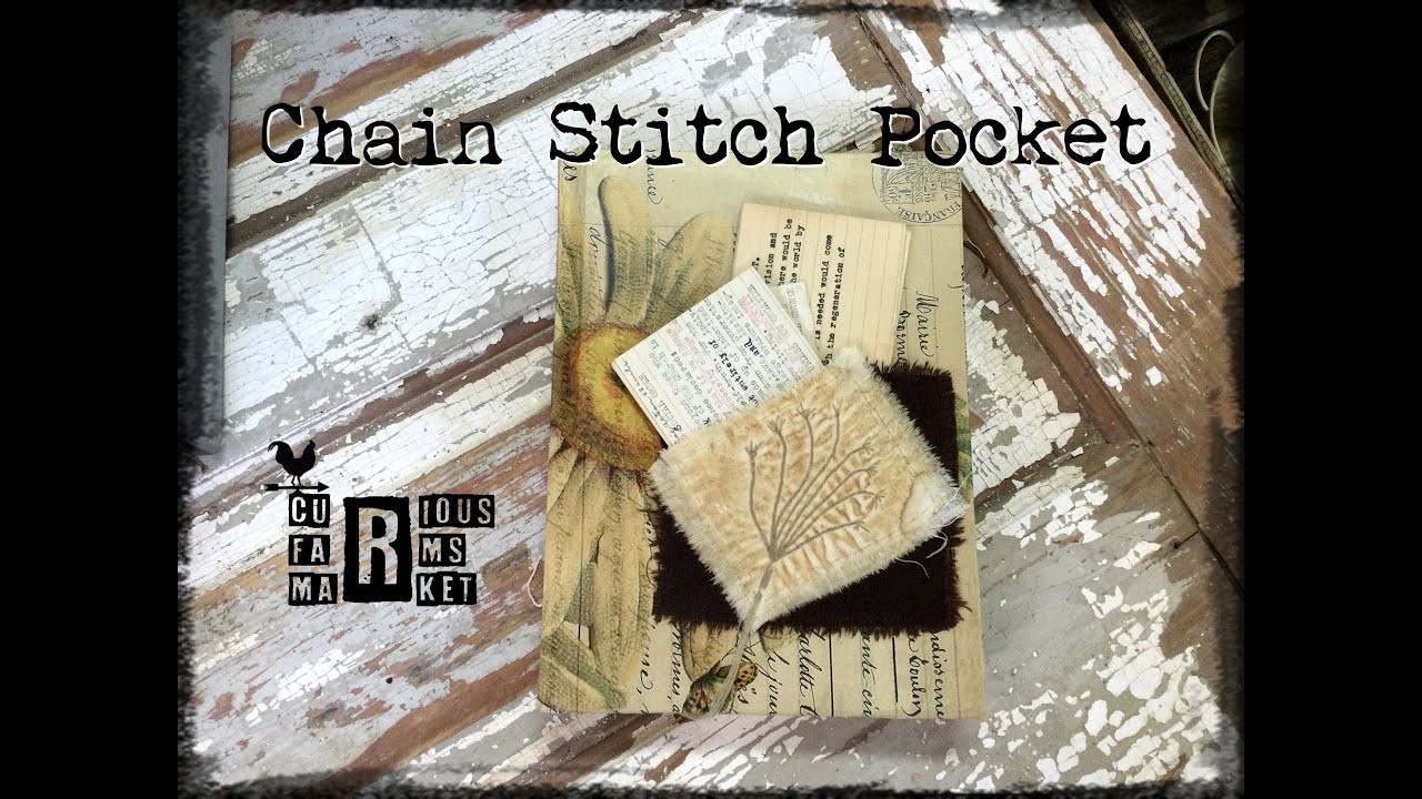 Carmen's Curious Tutorial: Chain Stitch Pocket