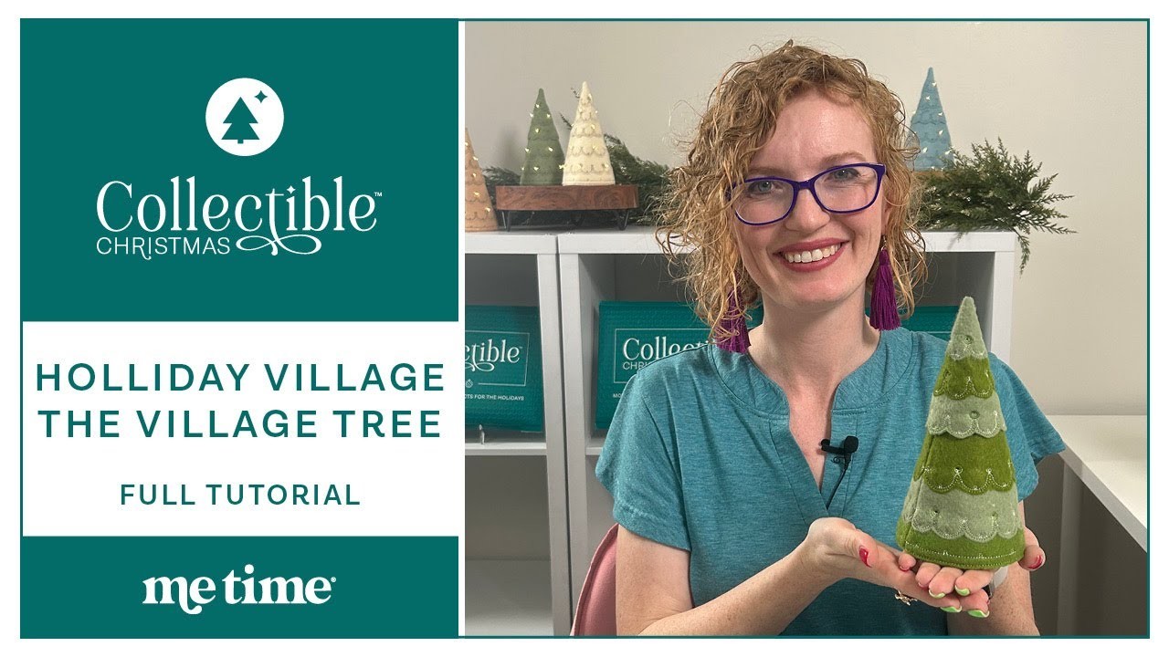 Collectible Christmas Tutorial - The Village Tree