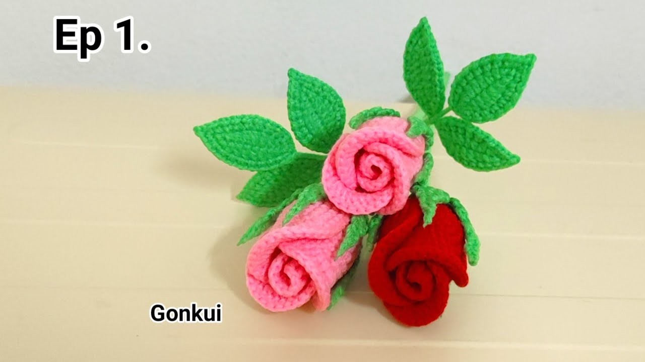 Crochet flower |Easy crochet roses for beginners, step by step Ep1.???? Petals #crochetflower #crochet