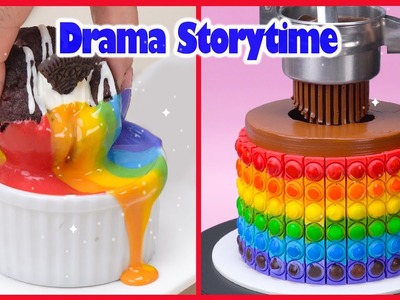 ???? Drama Storytime ???? Oddly Satisfying Rainbow Cake Decorating Ideas