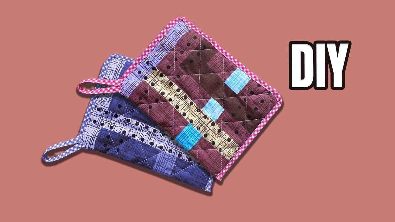 Essential accessory for your kitchen || Easy DIY potholders sewing tutorial