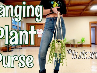 Hanging Plant Purse Tutorial