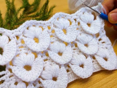 Incredibly Beautiful Embossed Crochet Pattern That You Should Not Miss | Masterpiece crochet pattern