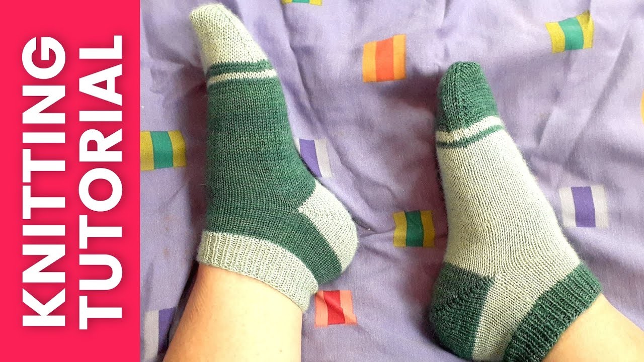 Knitting Socks Two at a Time on Magic Loop [Step-by-Step]