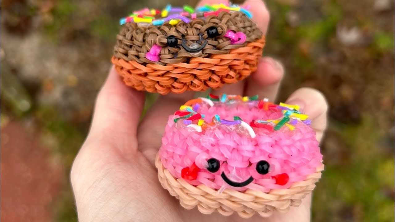 Loomigurumi Donut Tutorial (Rainbow Loom)