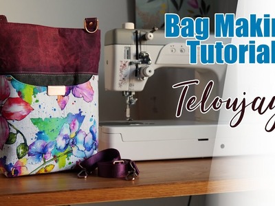 New Bag Making Sewing Tutorial - The Original Teloujay by Country Cow Designs