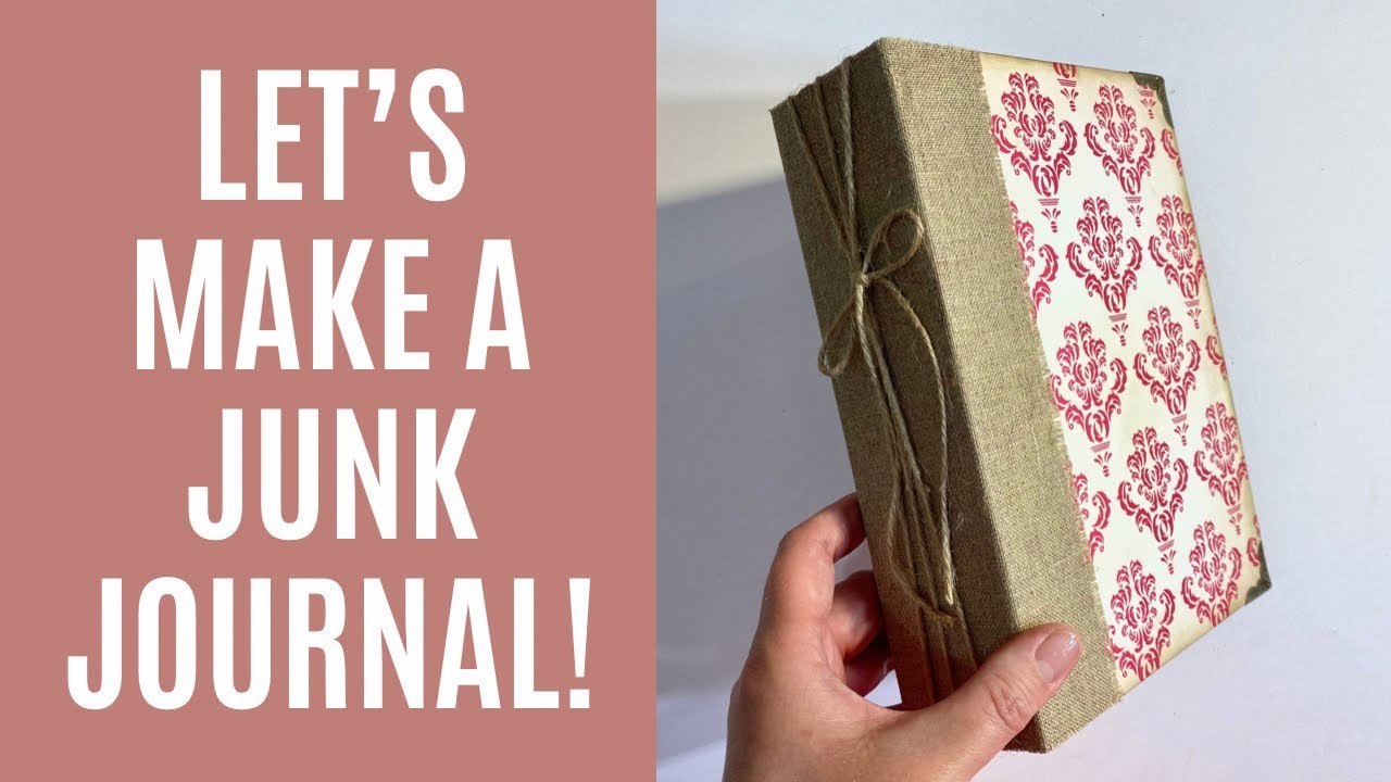 Quick & Easy No Sew Junk Journal Tutorial