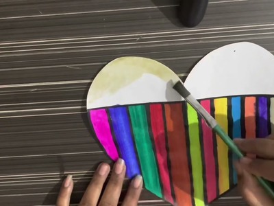 Rainbow Heart ???? Painting | acrylic painting | Prakriti Arts