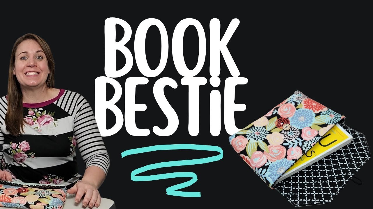 Sewing The Book Bestie ???? A fast, easy, beginner friendly book sleeve!