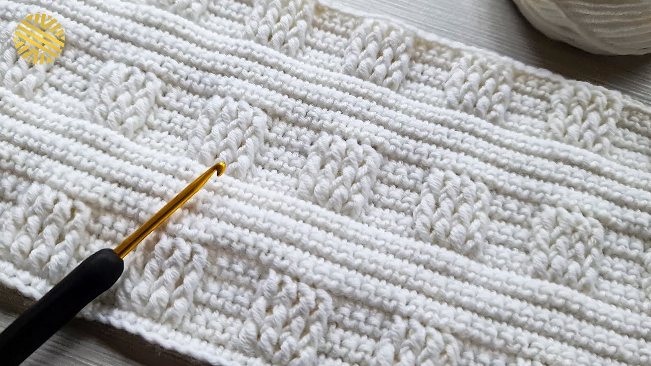 The MOST GORGEOUS and UNIQUE Crochet Pattern You Have Ever Seen! ???? EASY Crochet Stitch for Blanket