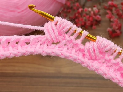 This Tunisian work is beautiful ???????? very easy Tunisian crochet pattern explanation #crochet #knitting