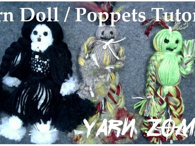 Tutorial for Yarn dolls \ Poppets