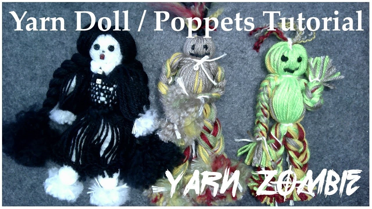 Tutorial for Yarn dolls \ Poppets