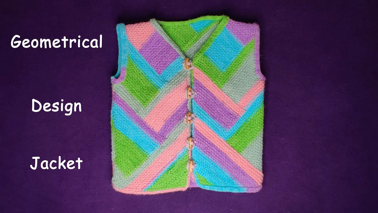 022: How to knit beautiful jacket for 2-3 year old baby | complete start to finish | 4K