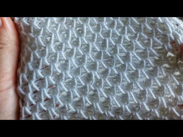 Amazing ???? ???? How to crochet Tunisian stitch video tutorial #tunisiancrochet #crocheting #knitting