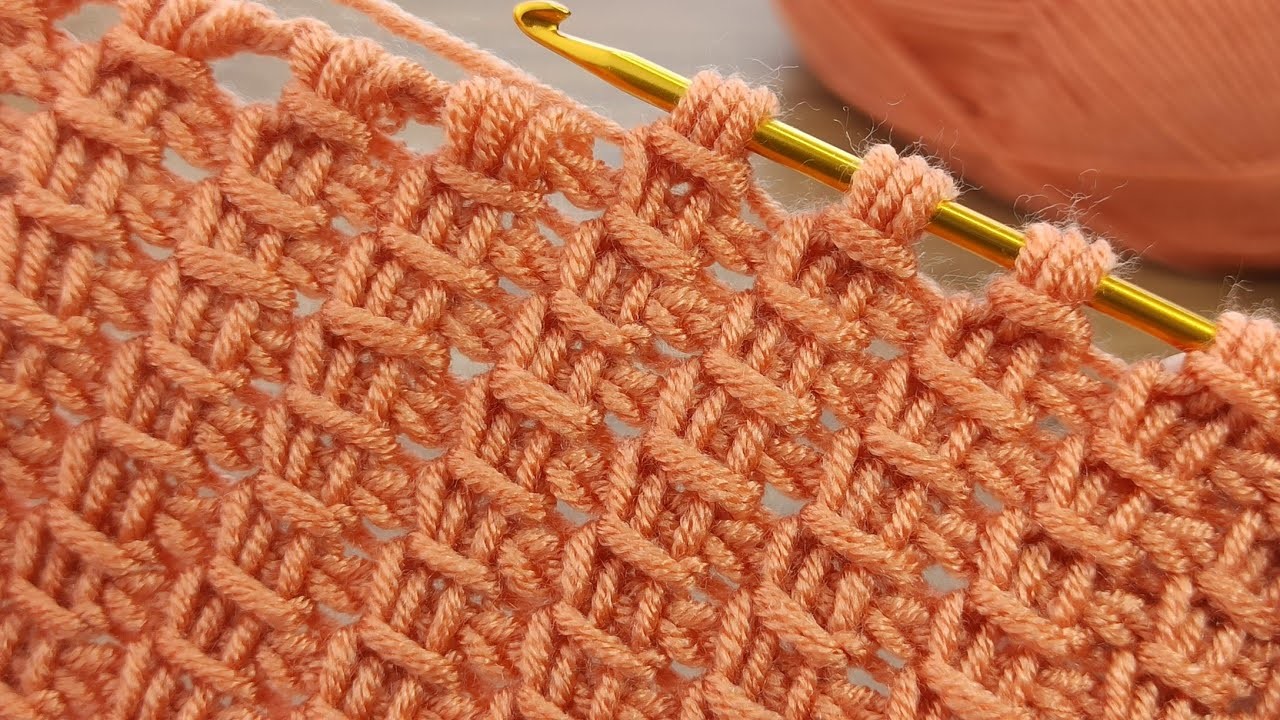 ‼️????Amazing ???????? * Super Easy  Crochet Baby Blanket For Beginners online Tutorial #tunisian #crochet