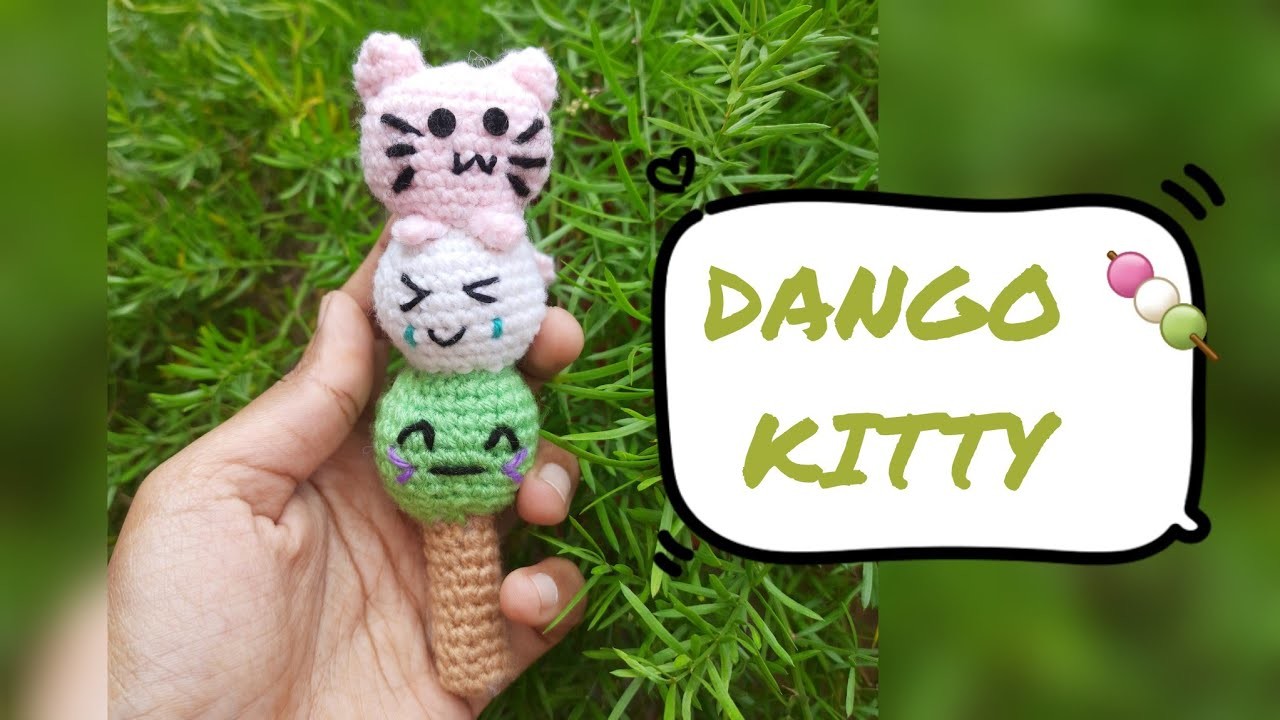 Amigurumi Cat-Dango Part 2.2|Crochet Cat Keychain|Amigurumi For Beginners|Crochet Kitty|DIY