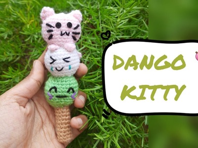 Amigurumi Cat-Dango Part1.2|Crochet Cat Keychain|Amigurumi For Beginners|gato amigurumi