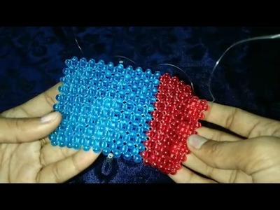 ||beaded dresssing table making with beads|| part -1|| pusala bommalu ||pearl dolls||
